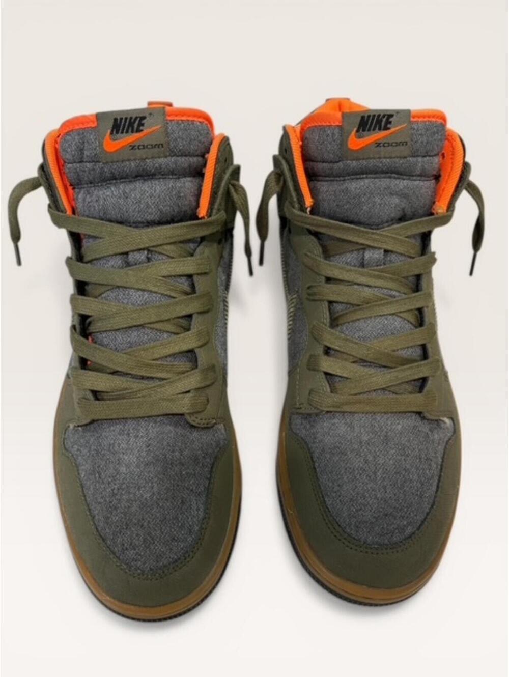 Nike Dunk Swoosh Social Club Comfort Olive Size 10 - Picture 3 of 6